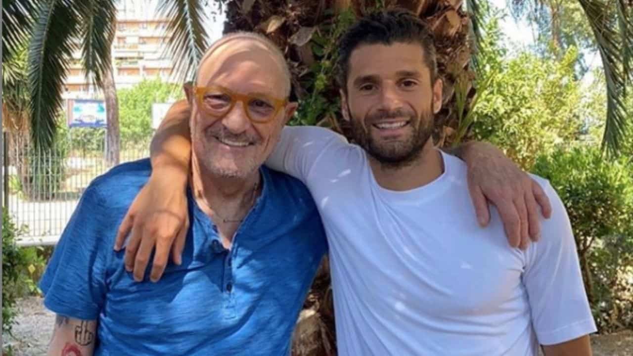 Antonio Candreva e il padre Marcello Candreva