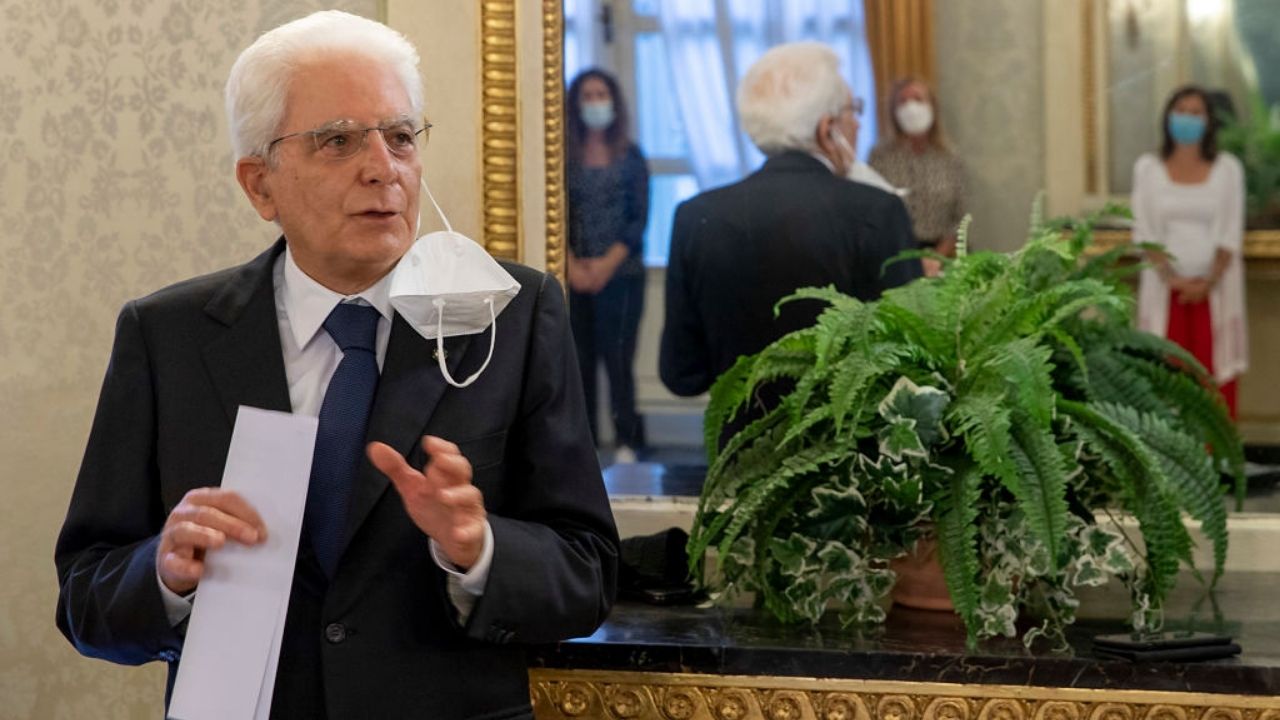 Presidente della Repubblica Sergio Mattarella