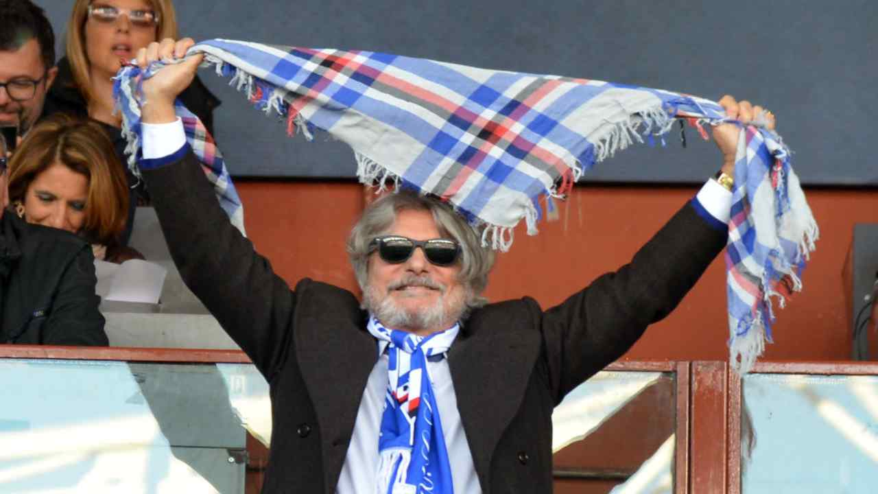 Minacce presidente Sampdoria