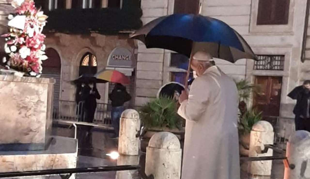 Immacolata Papa Piazza Spagna