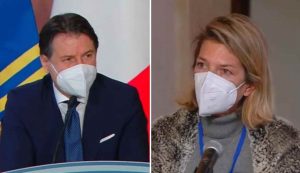 battibecco tra claudia fusani e giuseppe conte