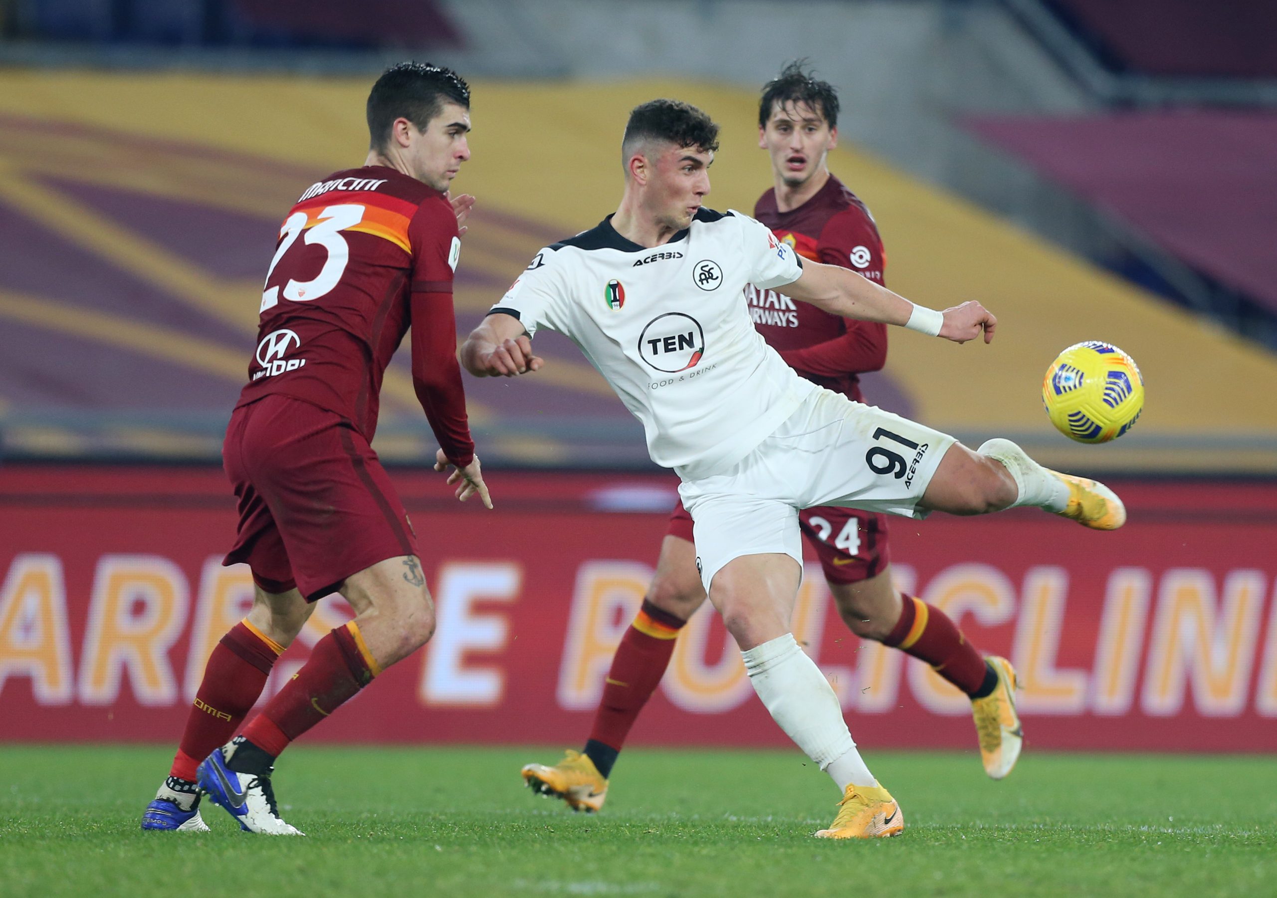 Roma Spezia Tabellino Highlights