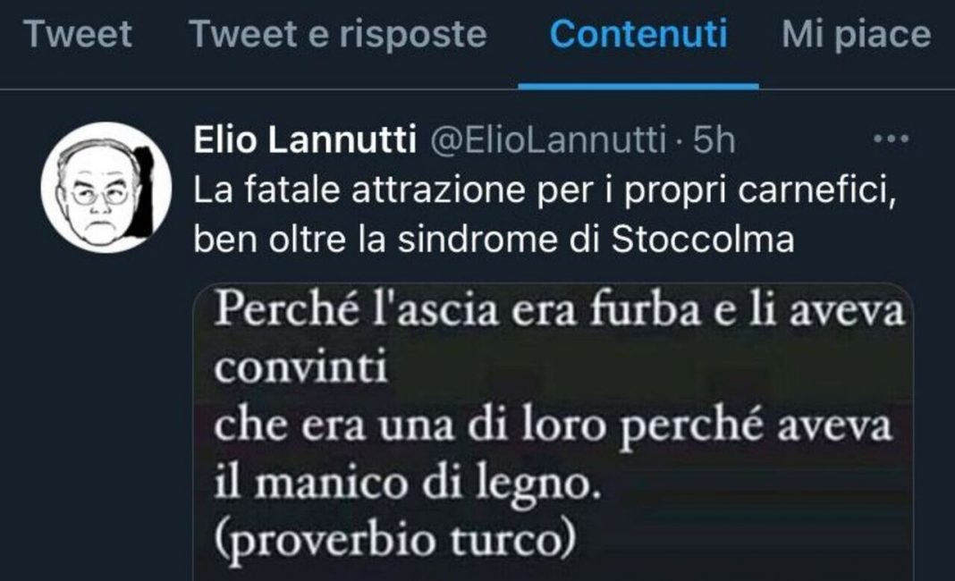 E Gli Alberi Votarono Ancora Per L'ascia