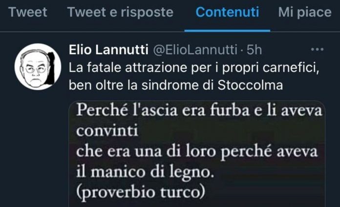 E Gli Alberi Votarono Ancora Per L'ascia