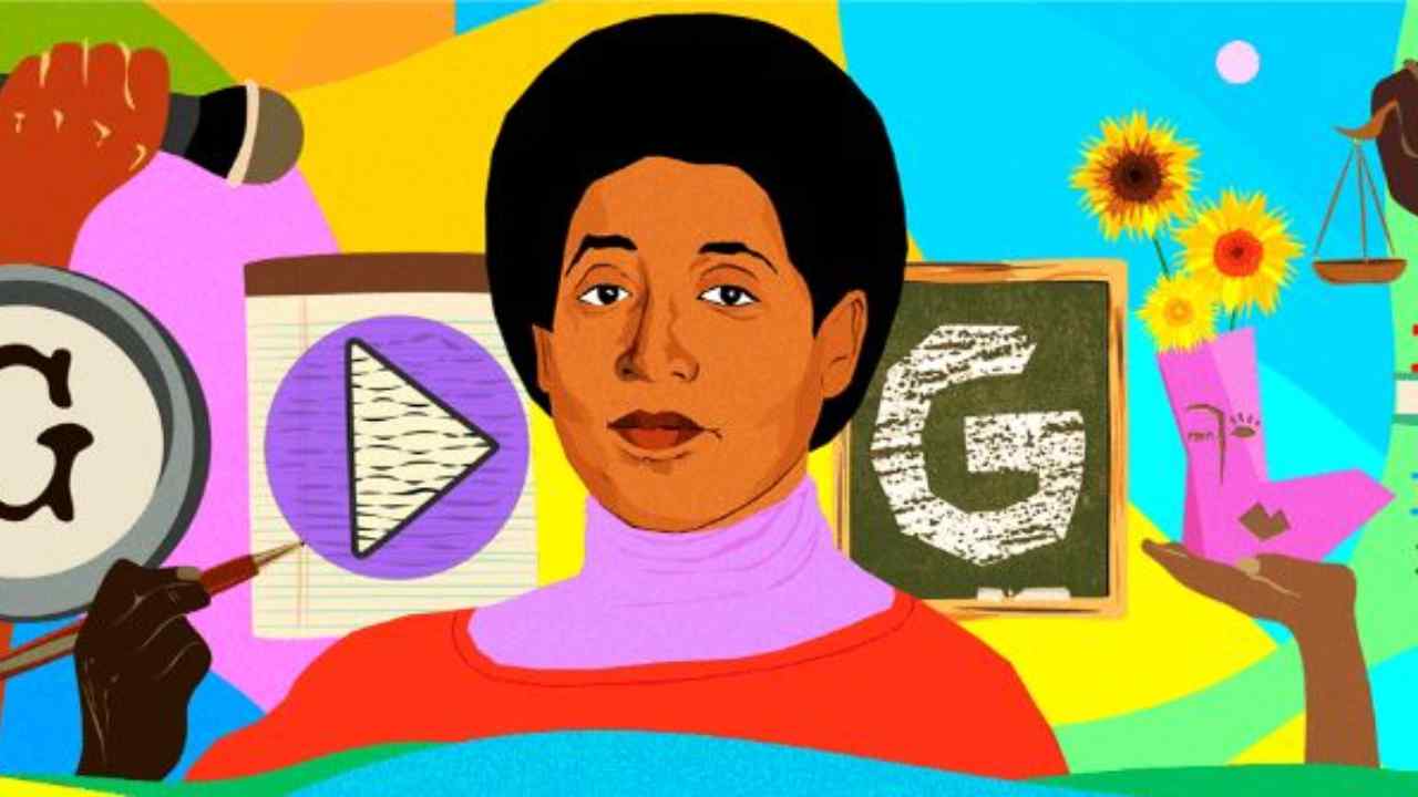 Il doodle di Google rende omaggio a Audre Lorde