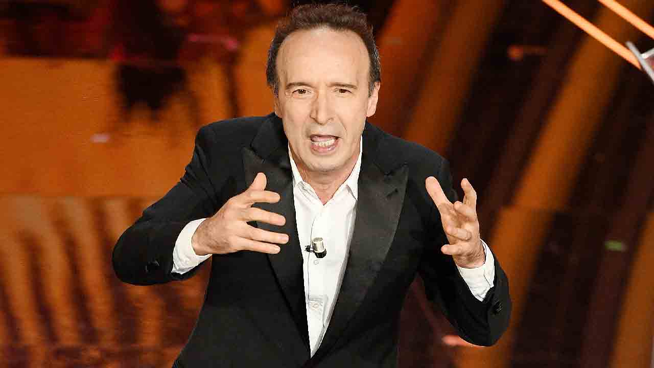 Roberto Benigni recita il Quinto dell'Inferno su Rai3 (Getty Images) 