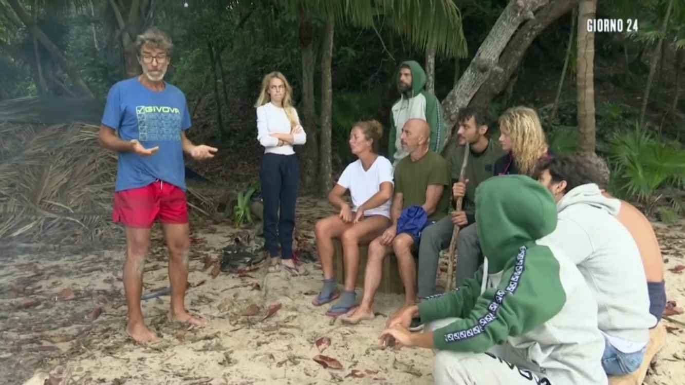 Isola dei Famosi isolamento Brando Giorgi