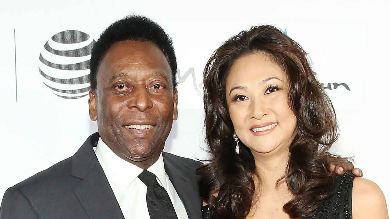 Pelè, chi è la terza moglie Marcia Cibele Aoki, il suo amore definitivo (Getty Images)