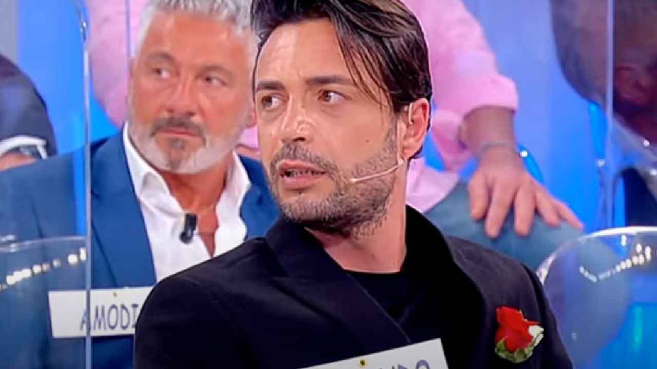 Uomini e Donne Anticipazioni, la lite tra Incarnato e Maria de Filippi (Screenshot)