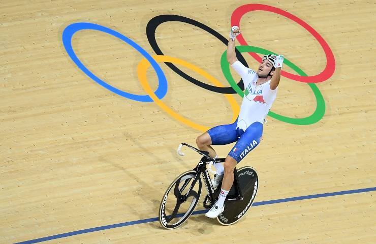 Elia Viviani Vittoria olimpica