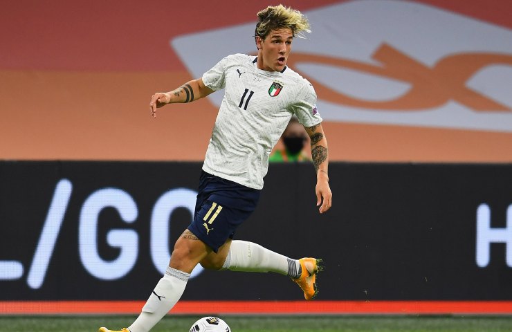 Nicolò Zaniolo in campo