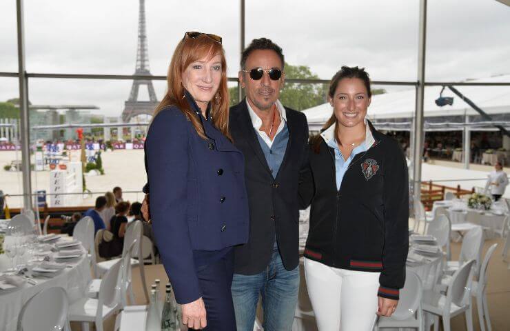 Patti Scialfa Bruce e Jessica Springsteen a Parigi