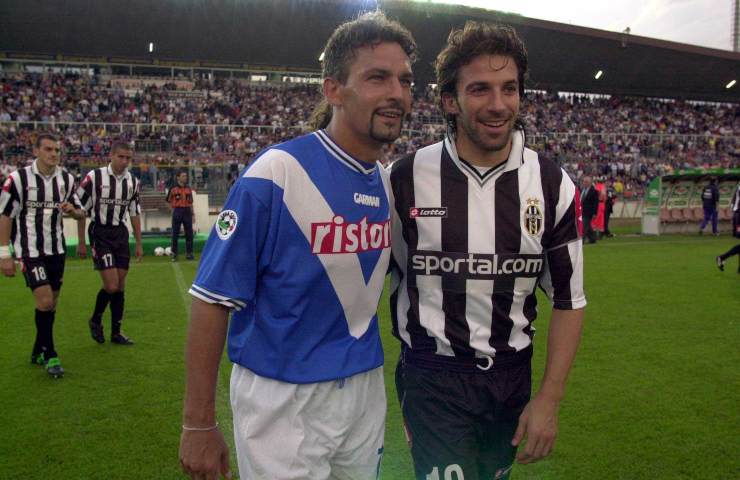 Roberto Baggio Alessandro Del Piero