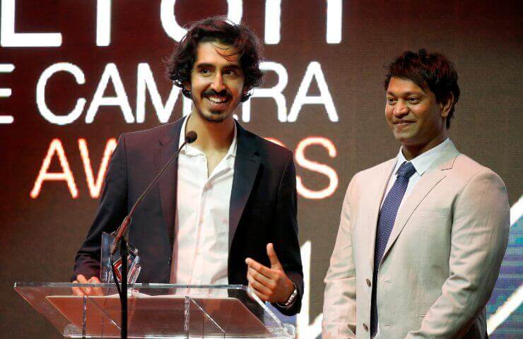 Saroo Brierley e Dev Patel 