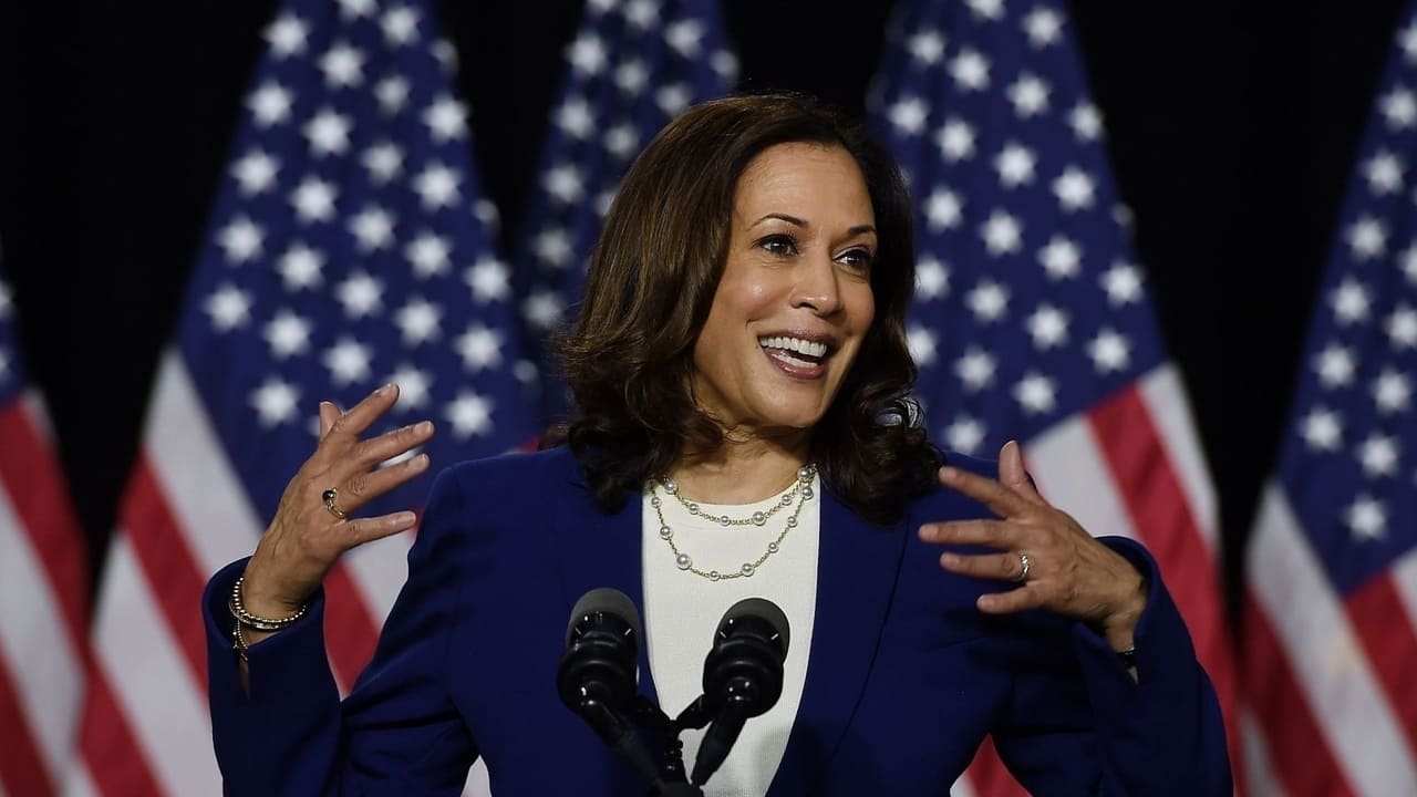 Kamala Harris aereo