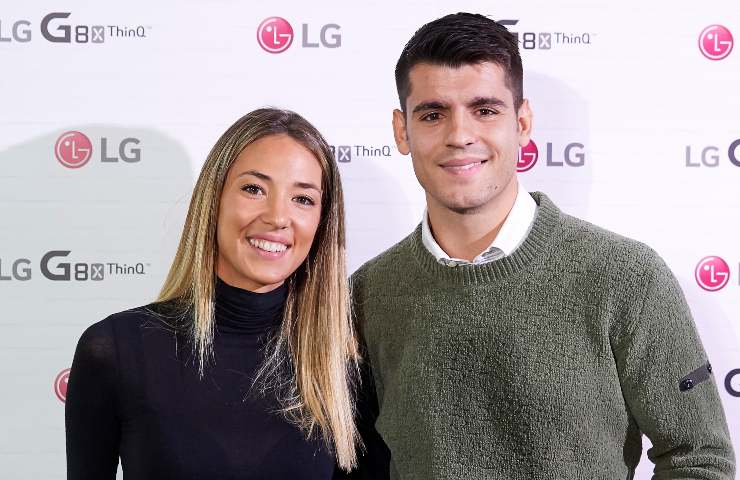 Alice Campello e Alvaro Morata