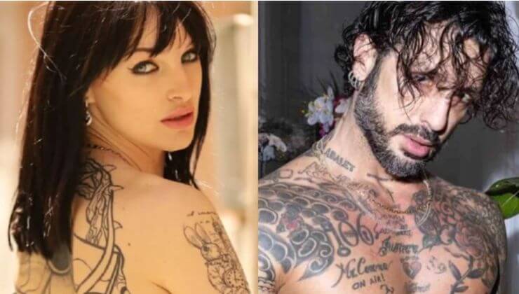 Screenshot Jessica Antonini e Fabrizio Corona