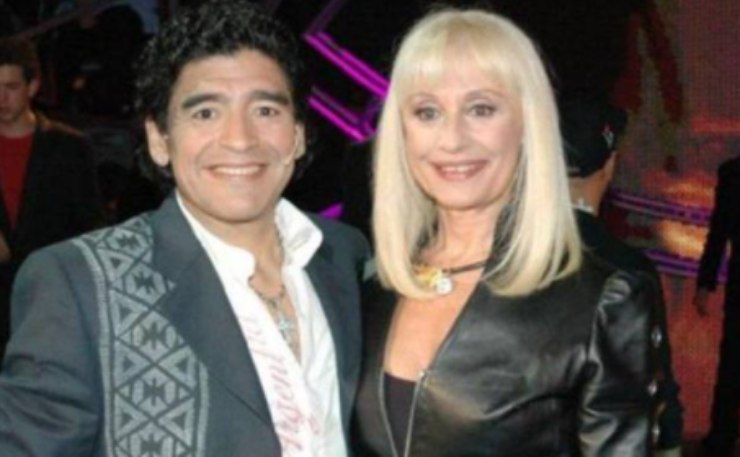 Screenshot Raffaella Carrà e Diego Armando Maradona