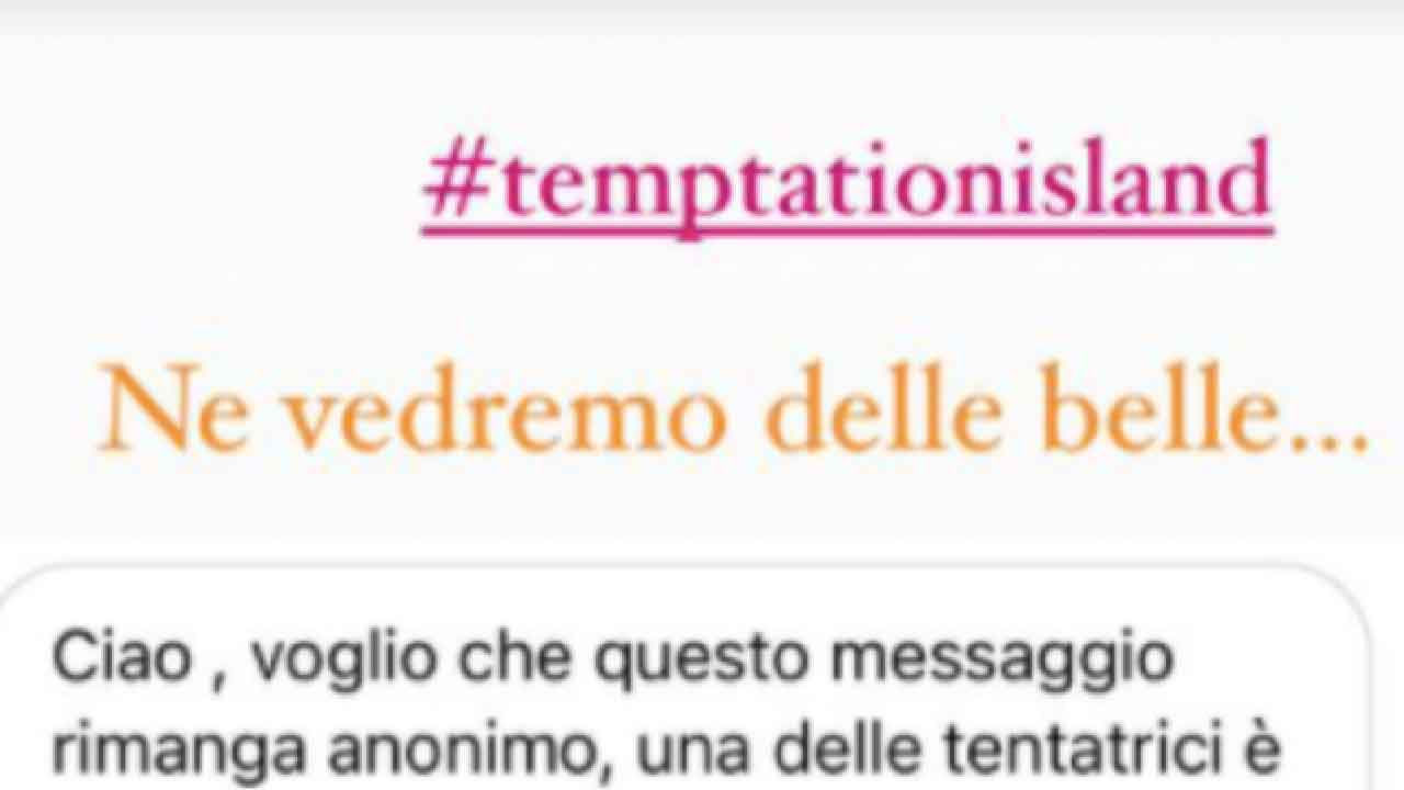 Temptation Island, una delle tentatrici potrebbe essere fidanzata, scoppia il caso sul web (Instagram)