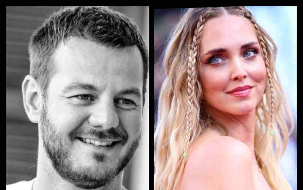 Cattelan e Chiara Ferragni a EuroVision 2022