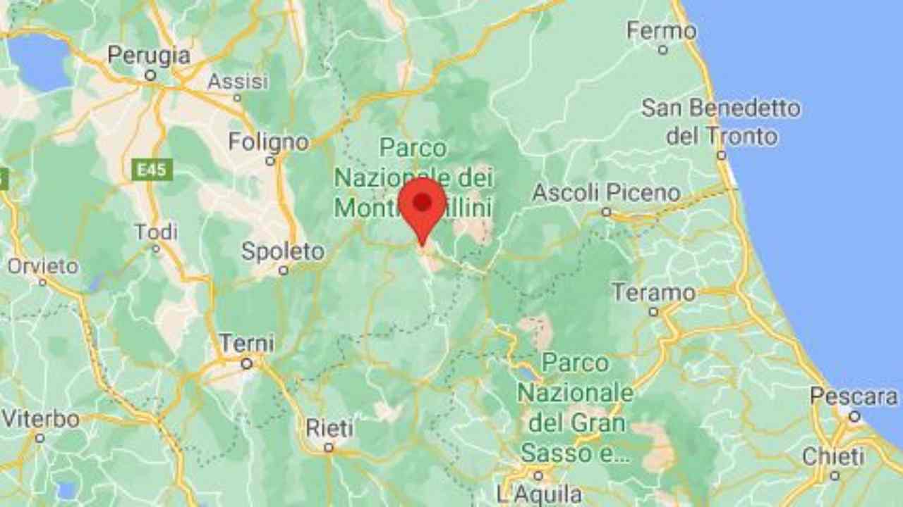 terremoto a norcia di magnitudo 3.6