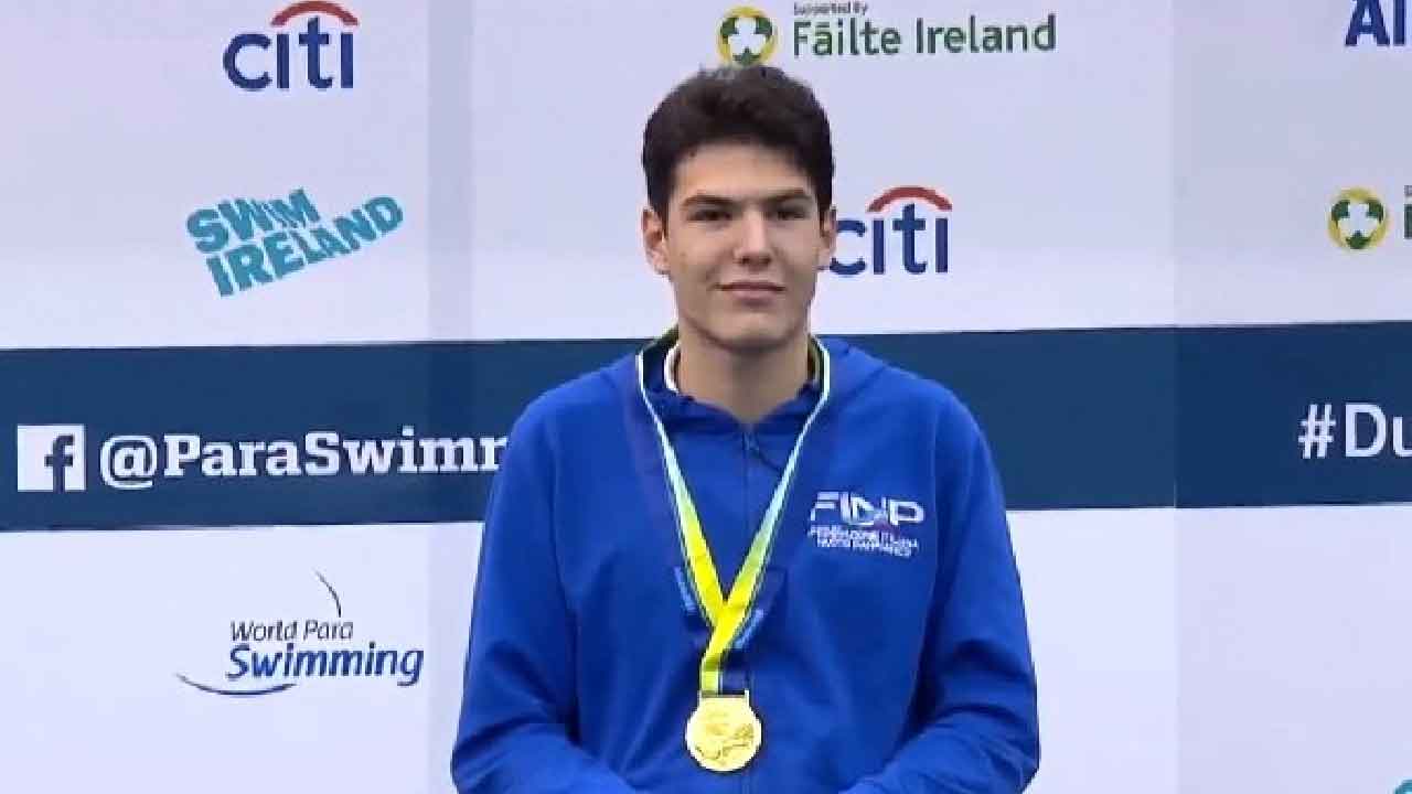 Antonio Fantin, chi è il nuotatore paralimpico che ha battuto i record (Foto dal web)