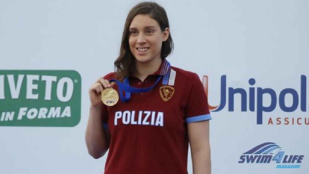 Carlotta Gilli, chi è la nuotatrice che convive con una difficile malattia (Foto dal web)