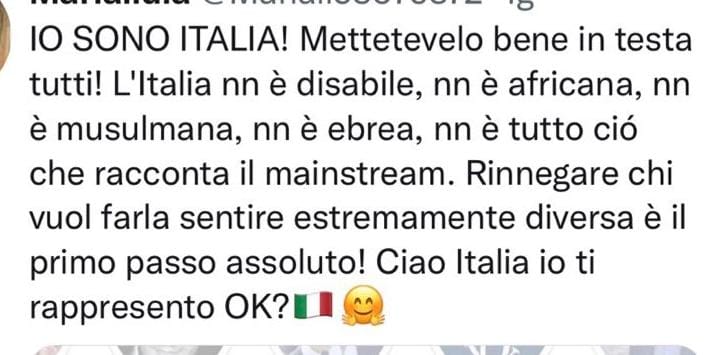 Infine si scaglia pesantemente contro le disabilità, la religione, la politica e il "mainstream"