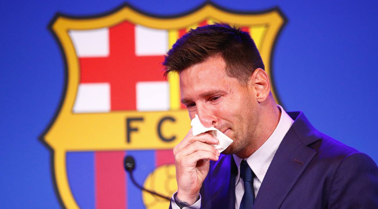 Motivo Addio Messi Barcellona