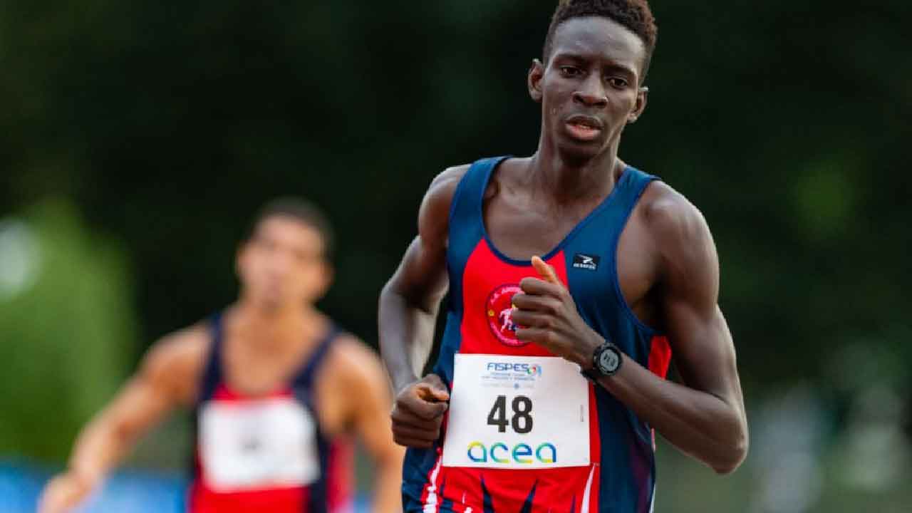 Ndiaga Dieng, chi è l'atleta paralimpico terzo nel ranking 1500m (Foto dal web)