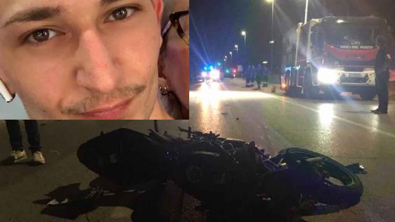 Rovigo, incidente stradale mortale per un giovane sulla sua moto (Foto dal web)