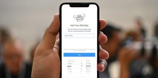 Instagram, richiesta della data di nascita.