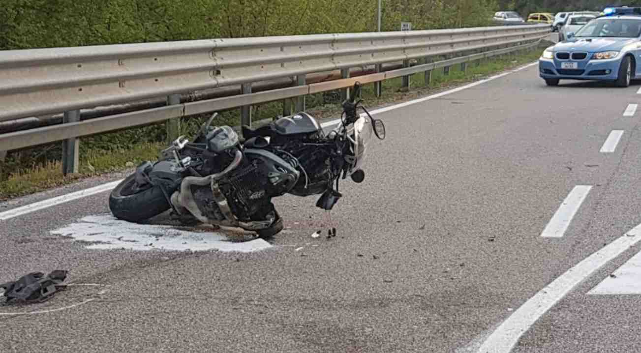 Incidente Moto Frosinone Mare