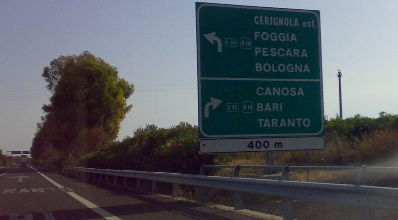 Rapina Autostrada A16