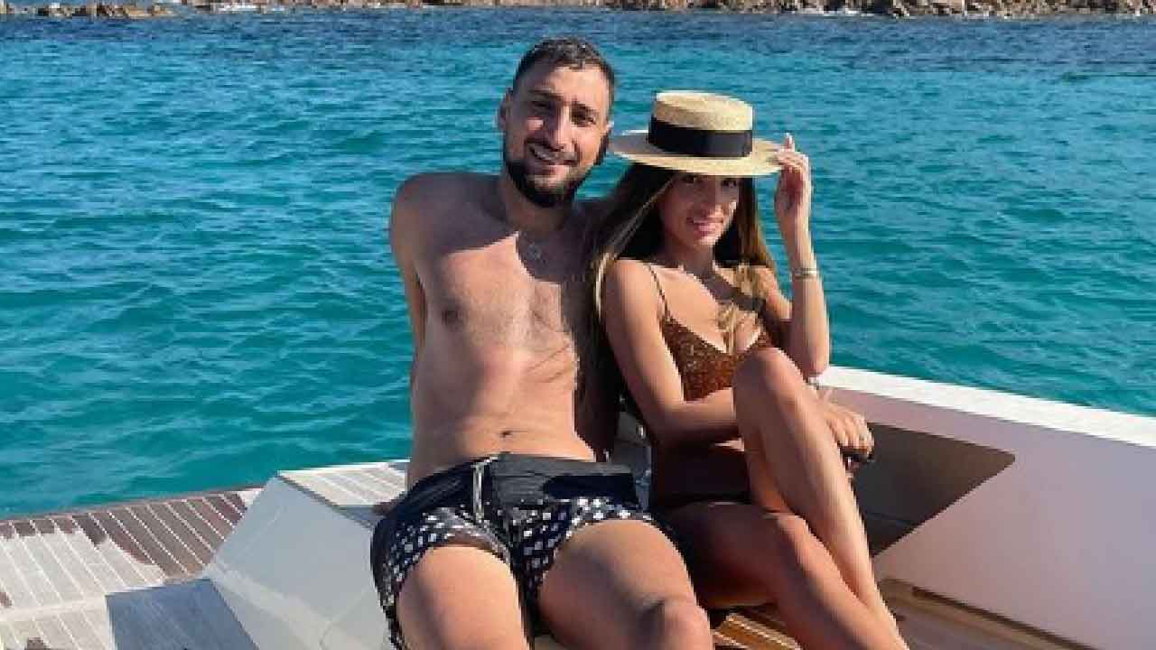 Gigi Donnarumma, le sue vacanze con la fidanzata (Instagram)