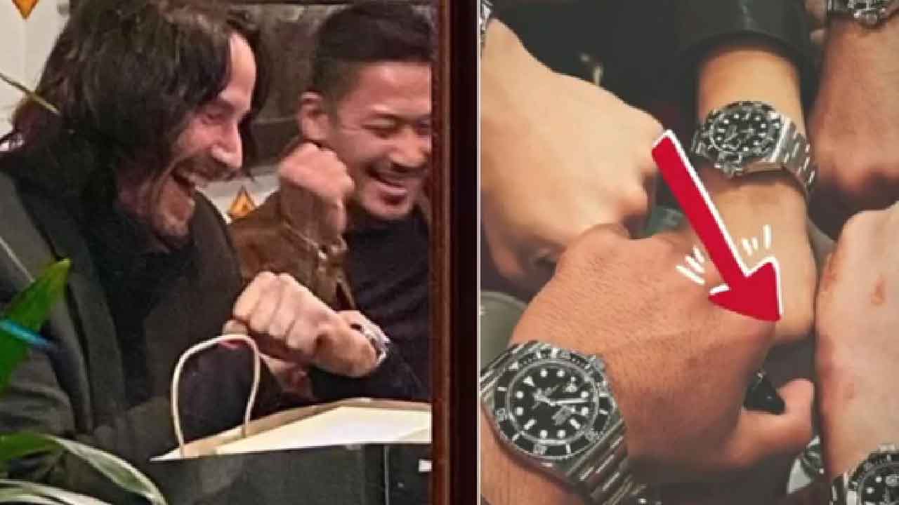 John Wick 4, Keanu Reeves regala dei Rolex personalizzati al suo team di stuntman (Instagram)