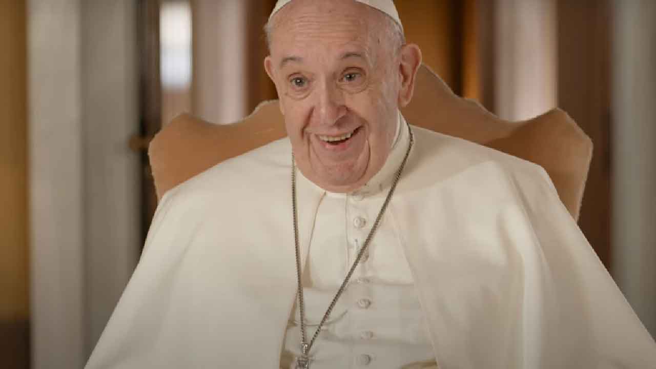 Netflix, in progetto una docu serie con Papa Francesco (Screenshot)
