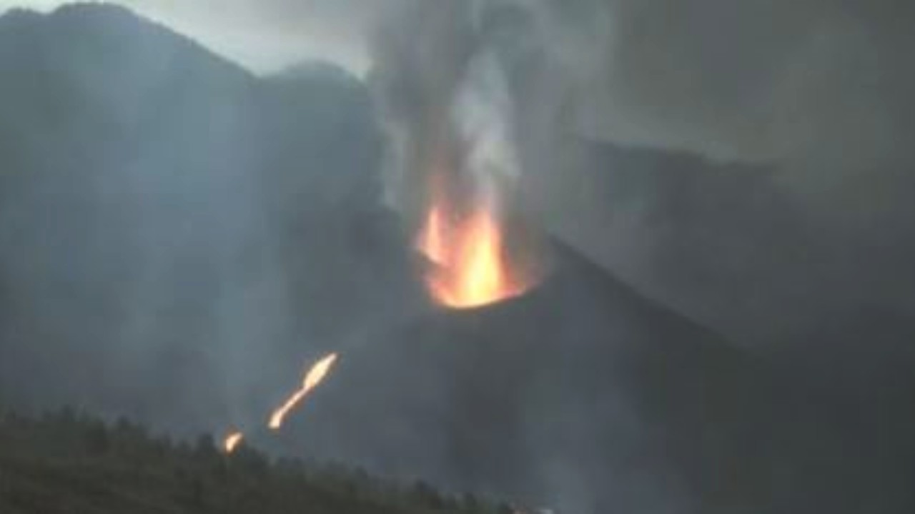 eruzione vulcano la palma canarie