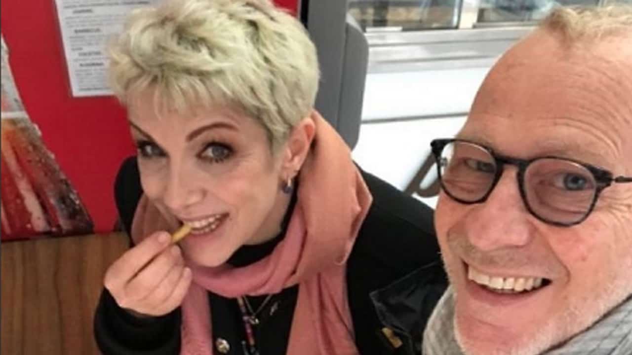 Rosanna Banfi a sinistra e suo marito Fabio Leoni a destra (fonte: Instagram)