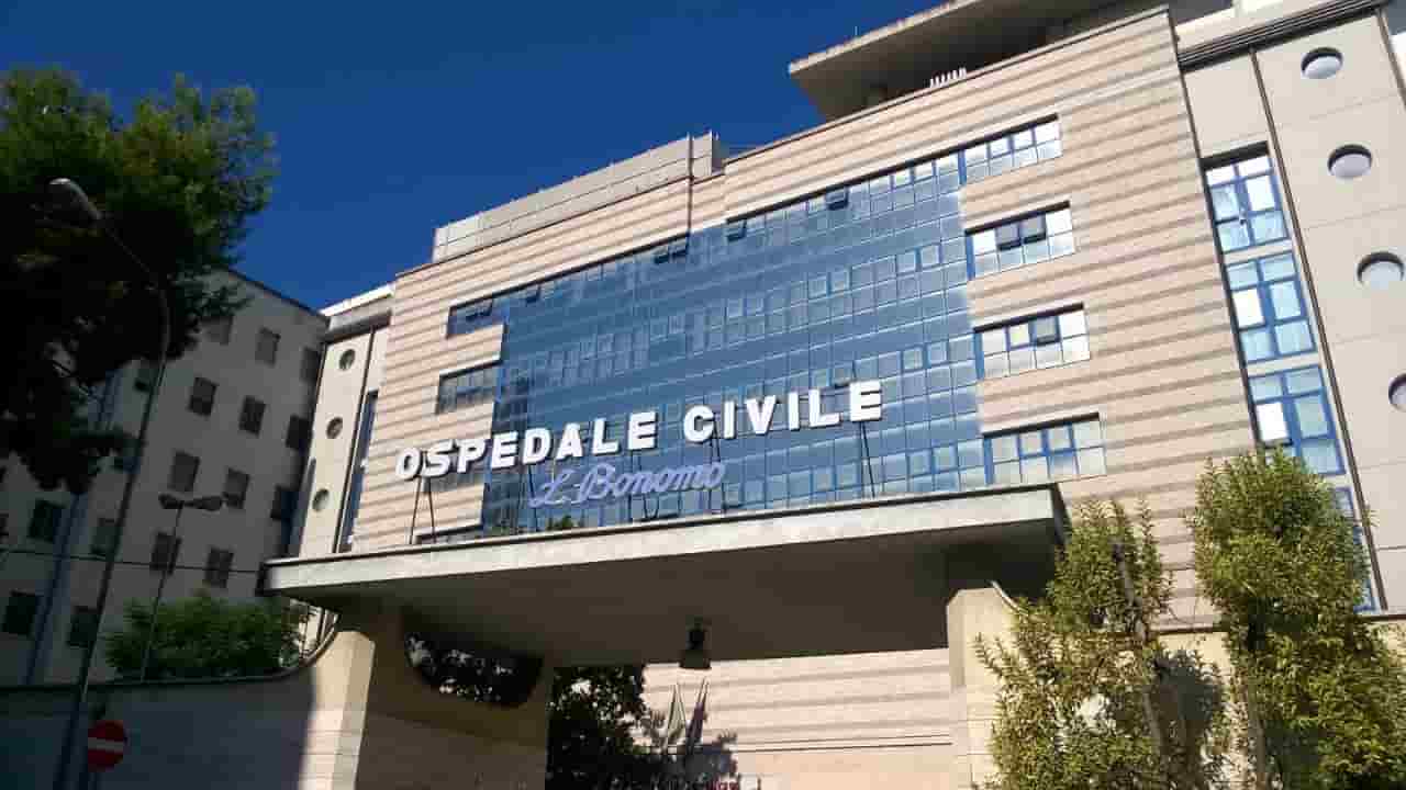 Ospedale di Andria dove è moto Cosimo Damiano Bologna