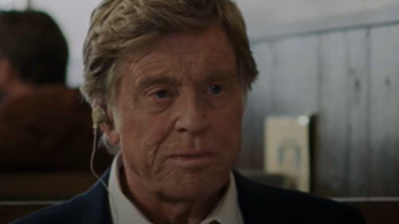 Robert Redford in Old man and the gun 