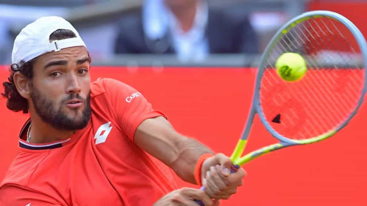 Immagine indicativa ATP Finals 2021, nella foto Matteo Berrettini durante un match (fonte: gettyimages)