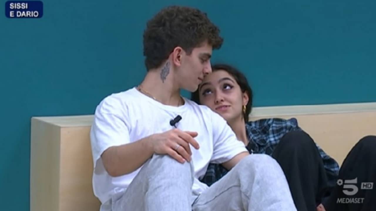 Sissi e Dario ad Amici 21 (screen)