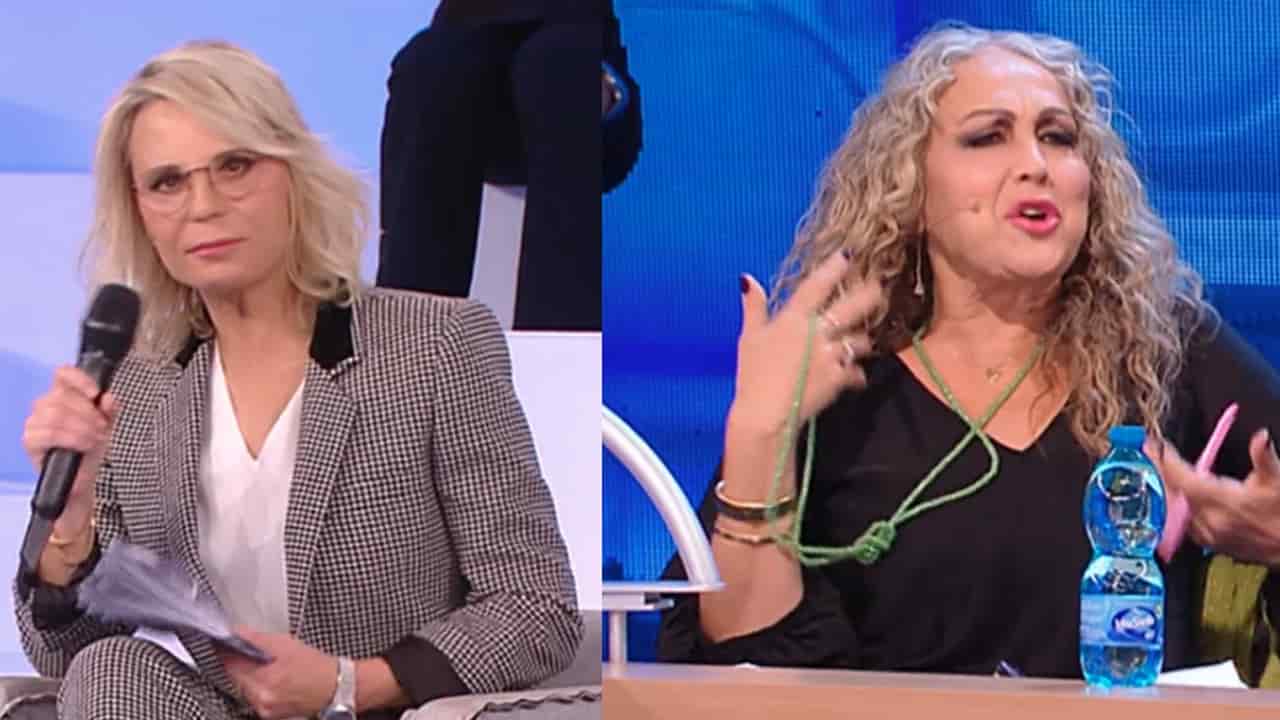 Maria De Filippi stuzzica Alessandra Celentano (fonte: screen)