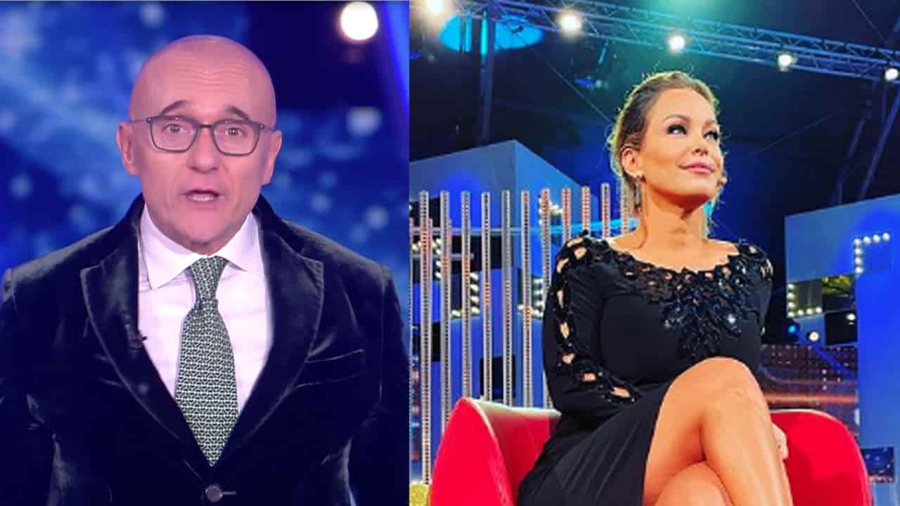 Signorini contro Sonia Bruganelli al GF Vip (fonte: screen e Instagram)