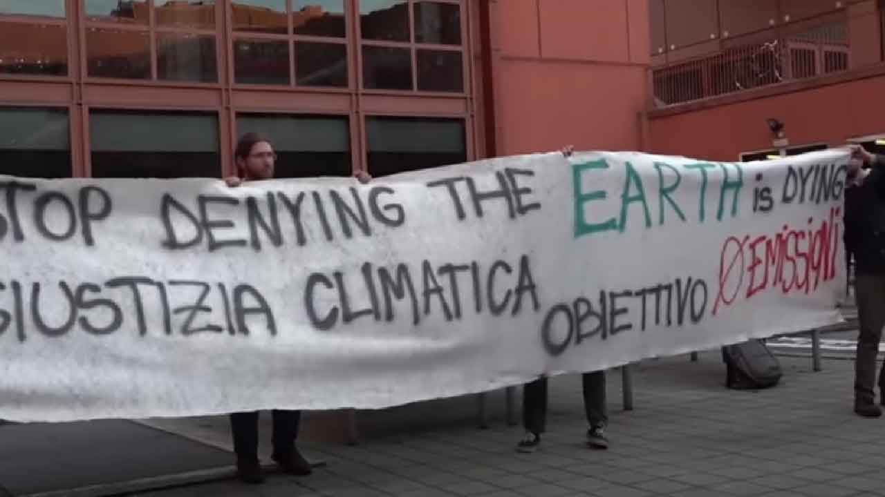 Filippo Sotgiu e MIchela Spina, chi sono i due portavoce di Fridays for Future (Screenshot)