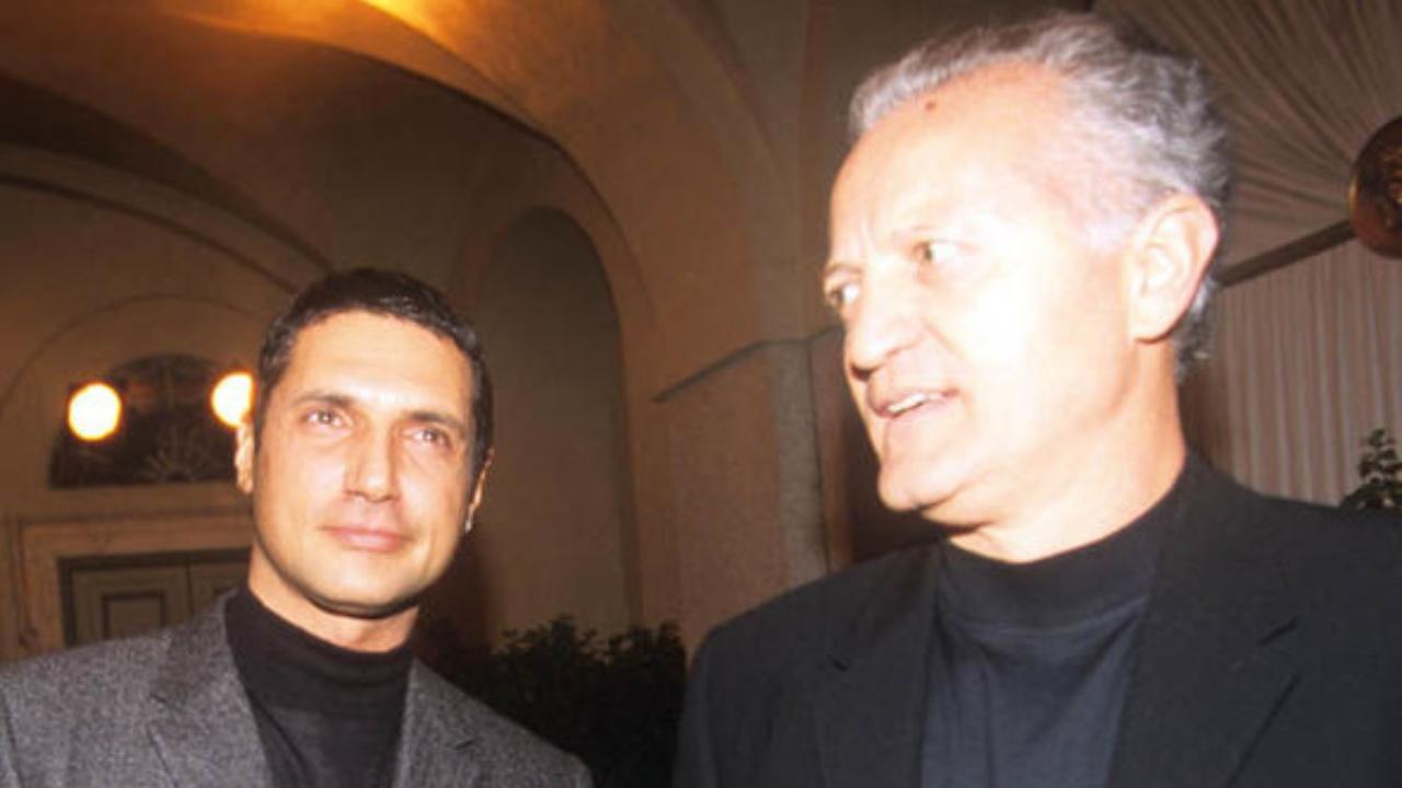 Antonio D'Amico e Gianni Versace