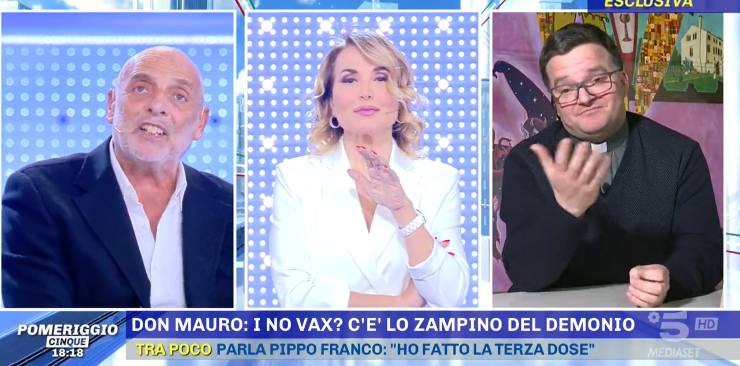 Barbara D'Urso caos diretta