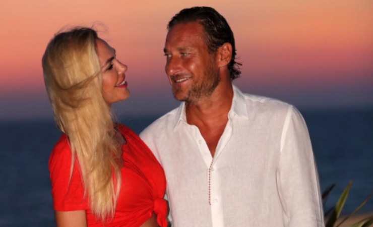 Francesco Totti e Ilary Blasi