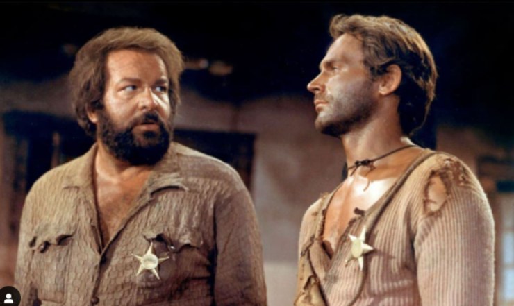 Terence Hill con Bud Spencer